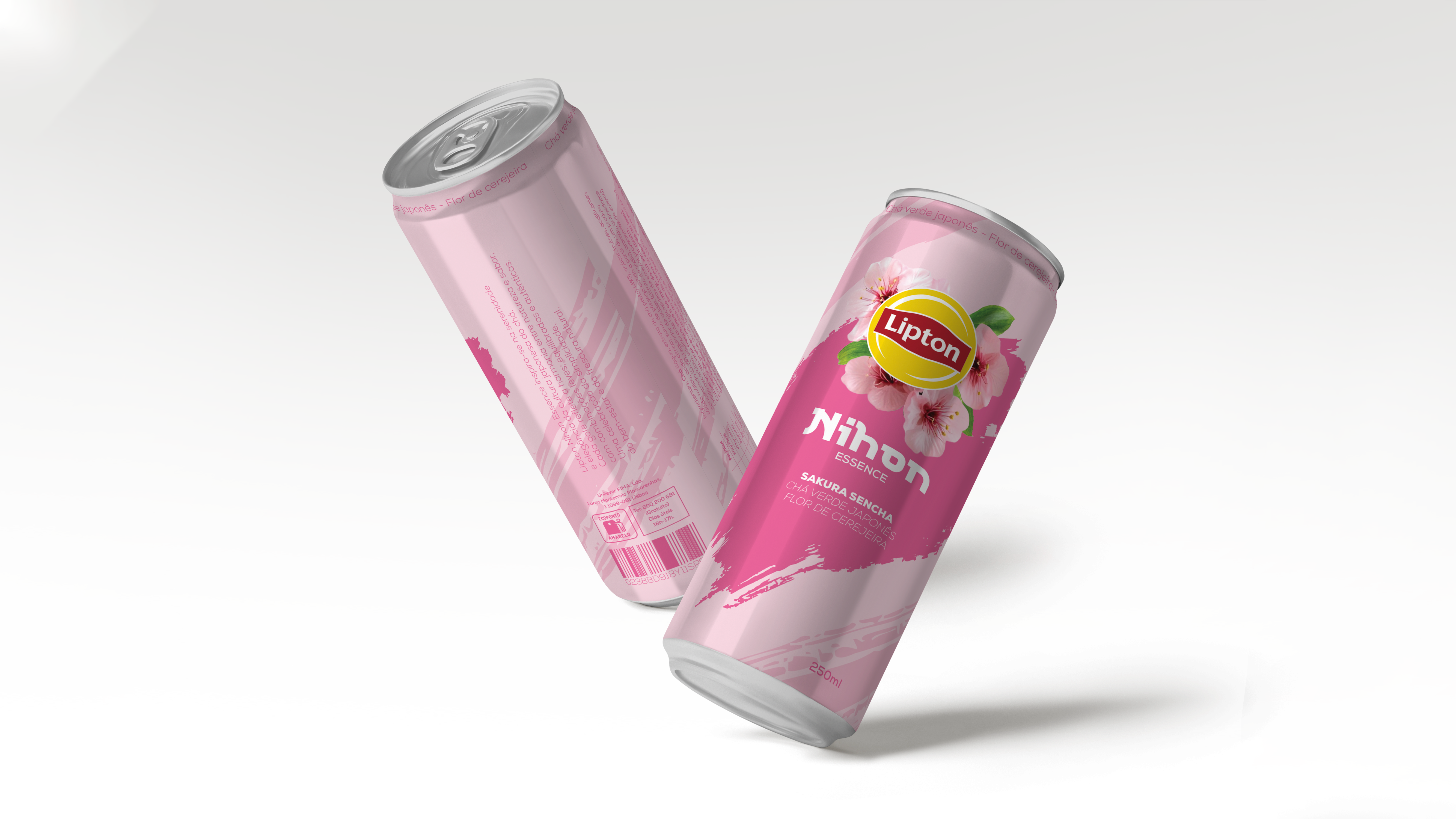 Lipton Nihon Essence Cans Line